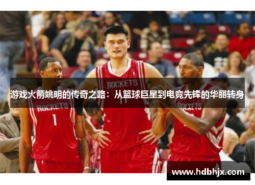游戏火箭姚明的传奇之路：从篮球巨星到电竞先锋的华丽转身